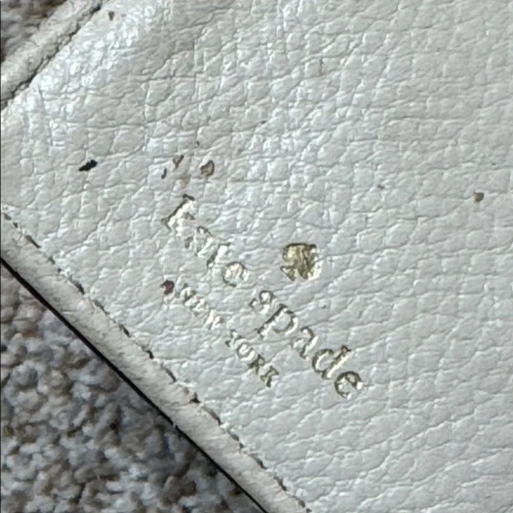 Kate Spade Staci Large Slim Bifold Wallet Black Saffiano Leather